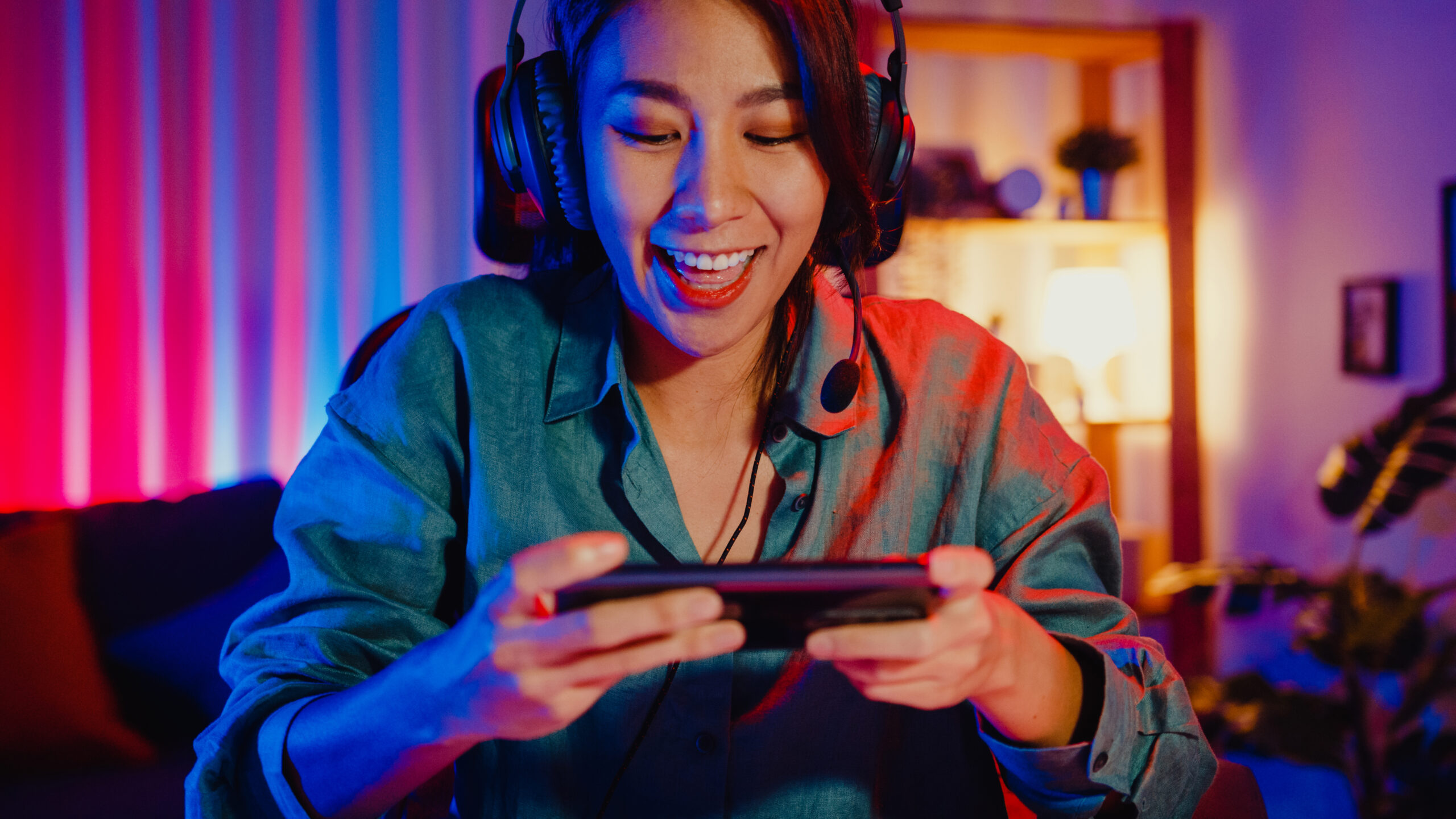 a woman hosting a game night